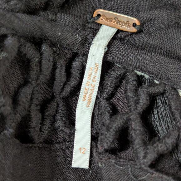 Free People Black and White Mini Dress - Picture 6 of 16